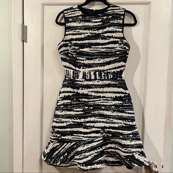 REISS Crystal Mini Dress - Picture 5 of 11